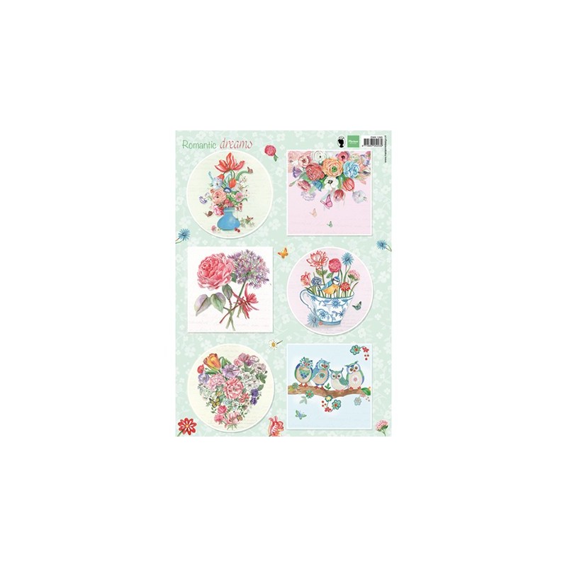 (EWK1265)3D ELS Romantic Dreams - Green