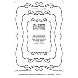 (TP3241E)EMBOSSING Easy Emboss Swirly Frames