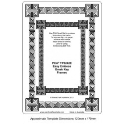 (TP3242E)EMBOSSING Easy Emboss Greek Key Frames