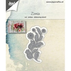 (6002/1228)Cutting, embossing & debossing dies Zinnia