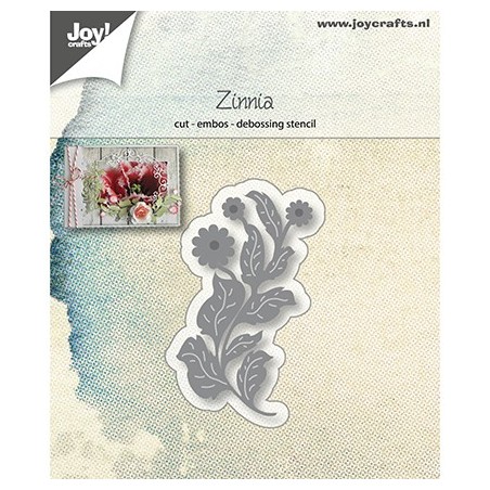 (6002/1228)Cutting, embossing & debossing dies Zinnia