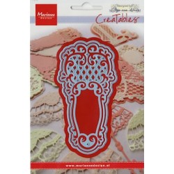 (LR0265)Creatables stencil vintage fan 2