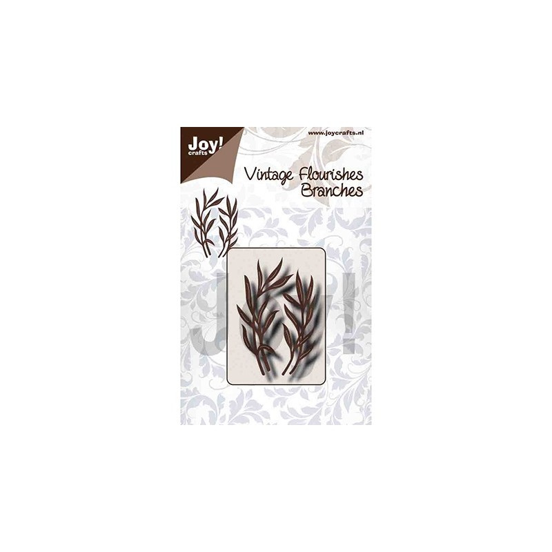 (6003/0095)Cutting dies Vintage flourishes - branches