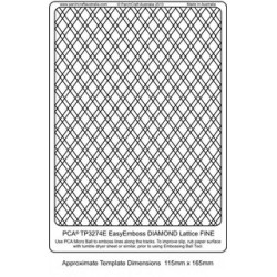 (TP3274E)EMBOSSING EasyEmboss DIAMOND Lattice - FINE