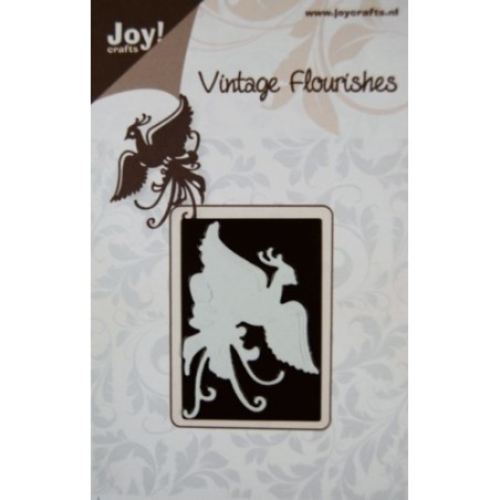 (6003/0017)Schablone Vintage Flourishes - Pauw fliegen