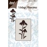 (6003/0030)Pochoir Vintage Flourishes - Fleurs/feuilles no. 2