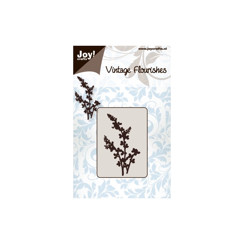 (6003/0032)stencil Vintage Flourishes - Flower/leaves nr. 4