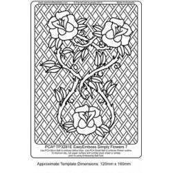 (TP3281E)EMBOSSING EasyEmboss - Simply Flowers 7