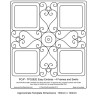 (TP3282E)EMBOSSING EasyEmboss 4 Frames & Swirls