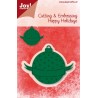 (6002/2014)Cutting & Embossing stencil Pendant-Christmas ornamen