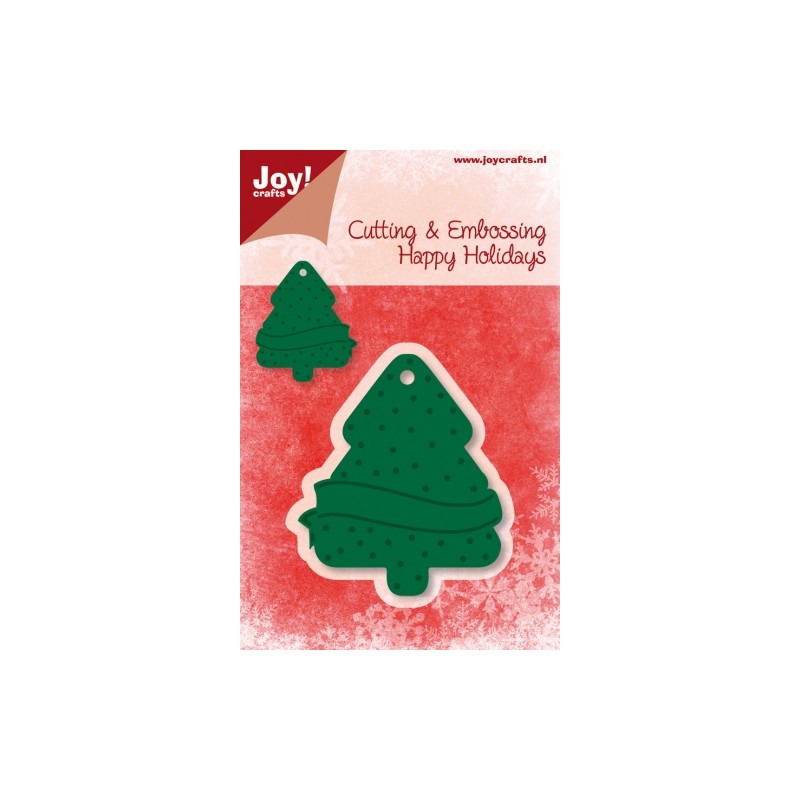 (6002/2015)Cutting & Embossing stencil Pendant-Christmas tree