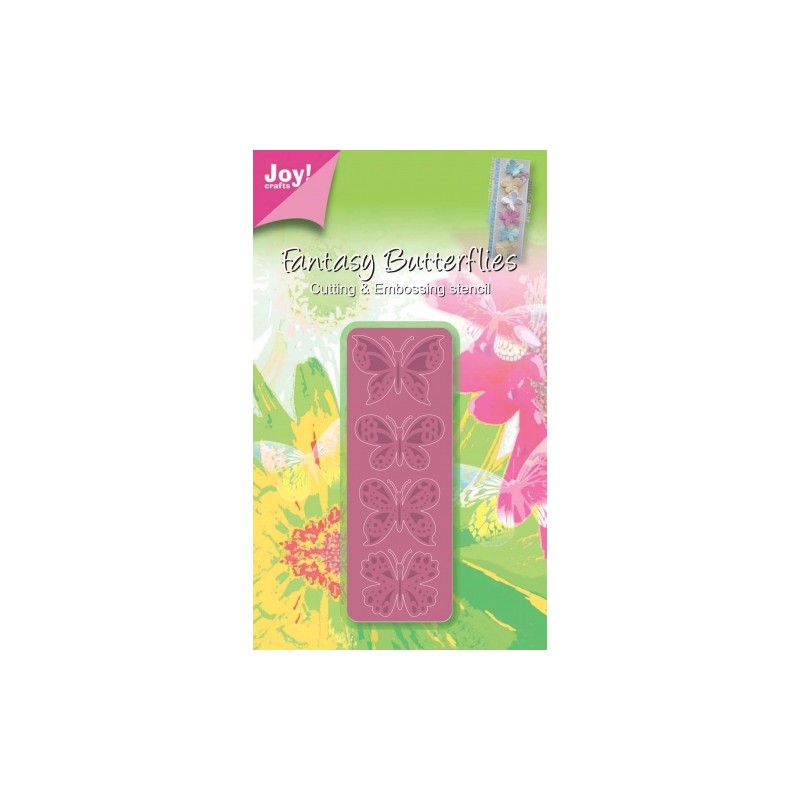 (6002/0245)Cutting & Embossing stencil butterfly