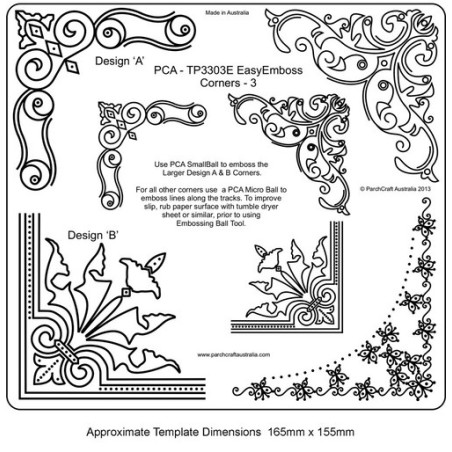 (TP3303E)EMBOSSING EasyEmboss Corners - 3