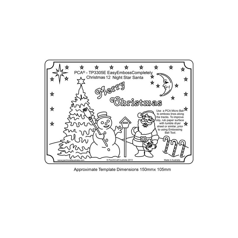 (TP3305E)Completely Christmas 12 - Night Star Santa