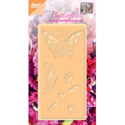 (6002/0273)Cutting & Embossing stencil butterflies