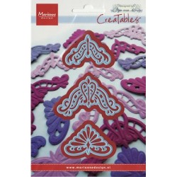 (LR0285)Creatables stencil Anja's Vintage Corners