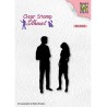 (SIL086)Nellie`s Choice Clearstamp - Teenagers serie, A Date