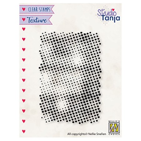 (TXCS022)Nellie's Choice Clear Stamp Dots