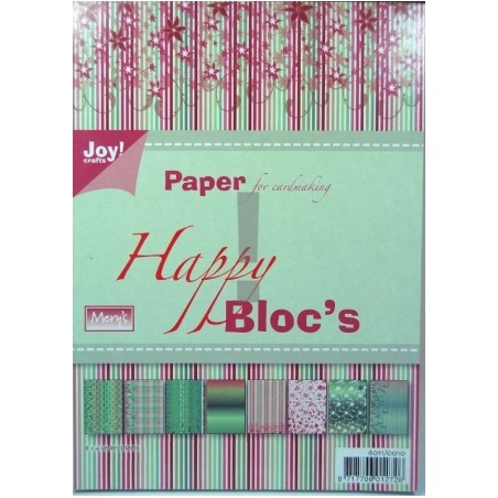 (6011/0009)Papier bloc 15X21 cm happy