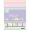 (6011/0032)Papier bloc 15X21 cm happy