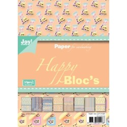 (6011/0035)Papier bloc 15X21 cm happy