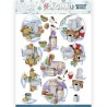 (SB10603)3D Push Out - Jeanine's Art - Winter Charme - Zink Decorations