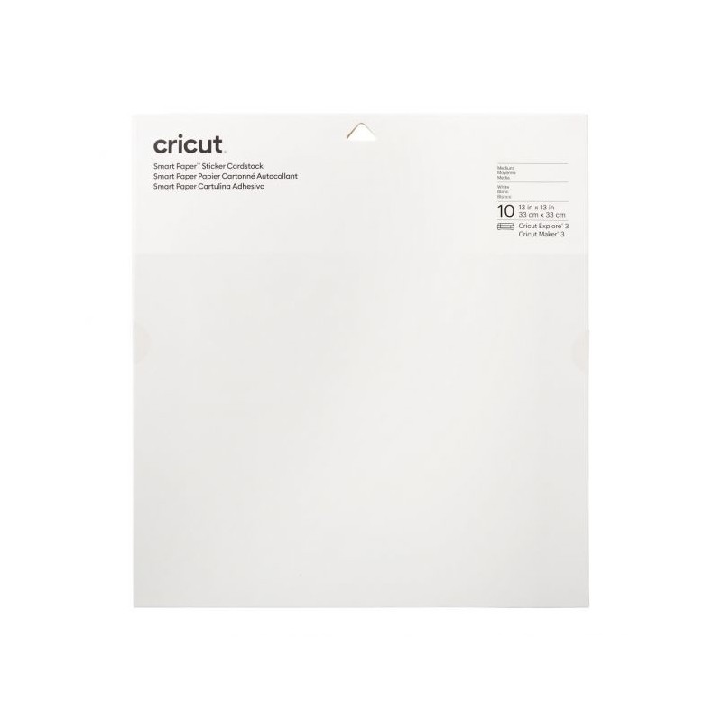 Smart papier cartonné autocollant 33 x 33 cm Cricut - Accessoire