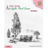 (IFS054)Nellie`s Choice Clearstamp - Meadow with cart