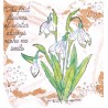 (SL-WG-STAMP158)Studio light Snowdrops Winter Garden nr. 158