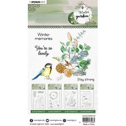 (SL-WG-STAMP160)Studio light Winter branches Winter Garden nr. 160