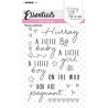 (SL-ES-STAMP172)Studio light  SL Clear stamp Hurray sentiments Essentials nr.172