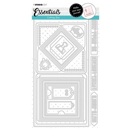 Studio Light SL Cutting Die Square Journal Essentials