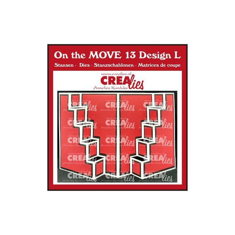 (CLMOVE13)Crealies On The MOVE Design L