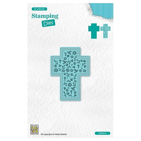 (STAD014)Nellie's choice Stamping dies Cross