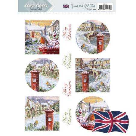 (SB10713)Push Out - Card Deco Essentials - Christmas - English