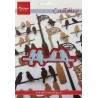 (LR0290)Creatables stencil birds on a wire