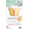 (SL-BB-CD488)Studio Light SL Cutting Die Big Butterfly card Blooming Butterfly nr.488