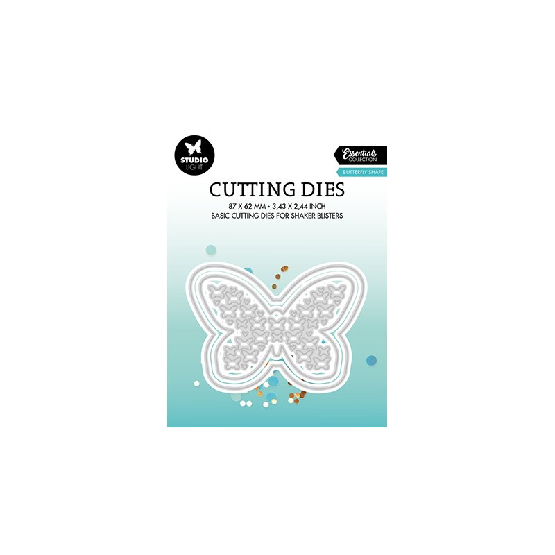 (SL-ES-CD492)Studio Light SL Cutting Die Butterfly shape Essentials nr.492