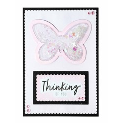 (SL-ES-CD492)Studio Light SL Cutting Die Butterfly shape Essentials nr.492