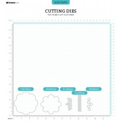 (SL-ES-CD493)Studio Light SL Cutting Die Flower shape Essentials nr.493