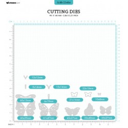 (SL-BB-CD484)Studio Light SL Cutting Die Fly fly butterfly Blooming Butterfly nr.484