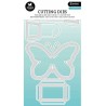 (SL-ES-CD499)Studio Light SL Cutting Die Butterfly box Essentials nr.499