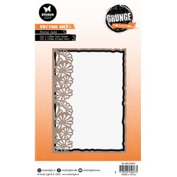 (SL-GR-CD501)Studio Light SL Cutting Die Floral card Grunge collection nr.501