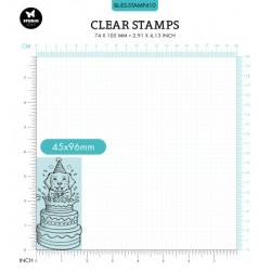 (BL-ES-STAMP410)Studio light SL Clear stamp Birthday Dog Essentials nr.410