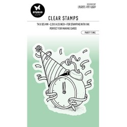 (BL-ES-STAMP411)Studio light SL Clear stamp Party Time Essentials nr.411