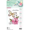 (SL-BB-STAMP360)Studio light clear stamp Birthday butterfly Blooming Butterfly nr.360