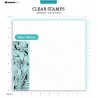 (SL-GR-STAMP392)Studio Light SL Clear Stamp Crocus flower Grunge collection nr.392