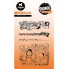 (SL-GR-STAMP398)Studio Light SL Clear Stamp Spring crafts Grunge collection nr.398