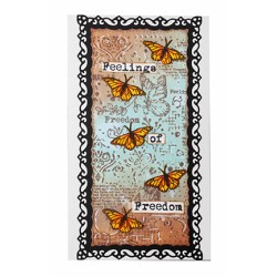 (JMA-FOF-STAMP422)Studio Light SL Clear Stamp Freedom Background Feelings of Freedom nr.422