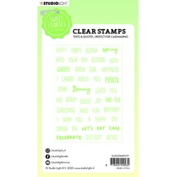 (SL-SS-STAMP419)Studio light Clear stamp Quotes small Some bunny Sweet Stories nr.419